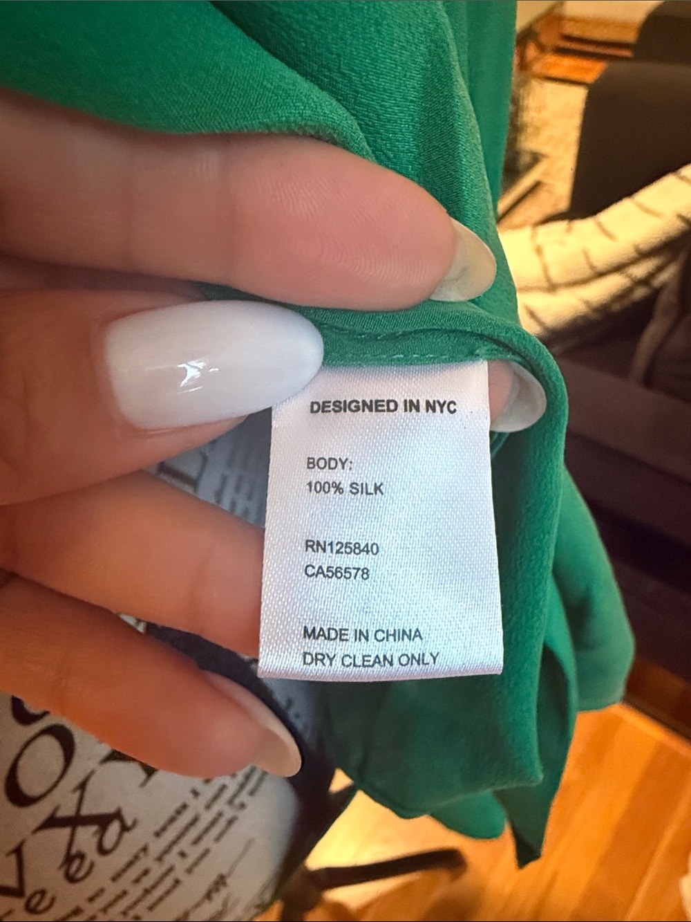Intermix silk top - Picture 9 of 9